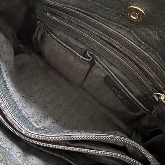 Michael Kors Pebbled Leather Gold Chain Shoulder Bag - Picture 6 of 6